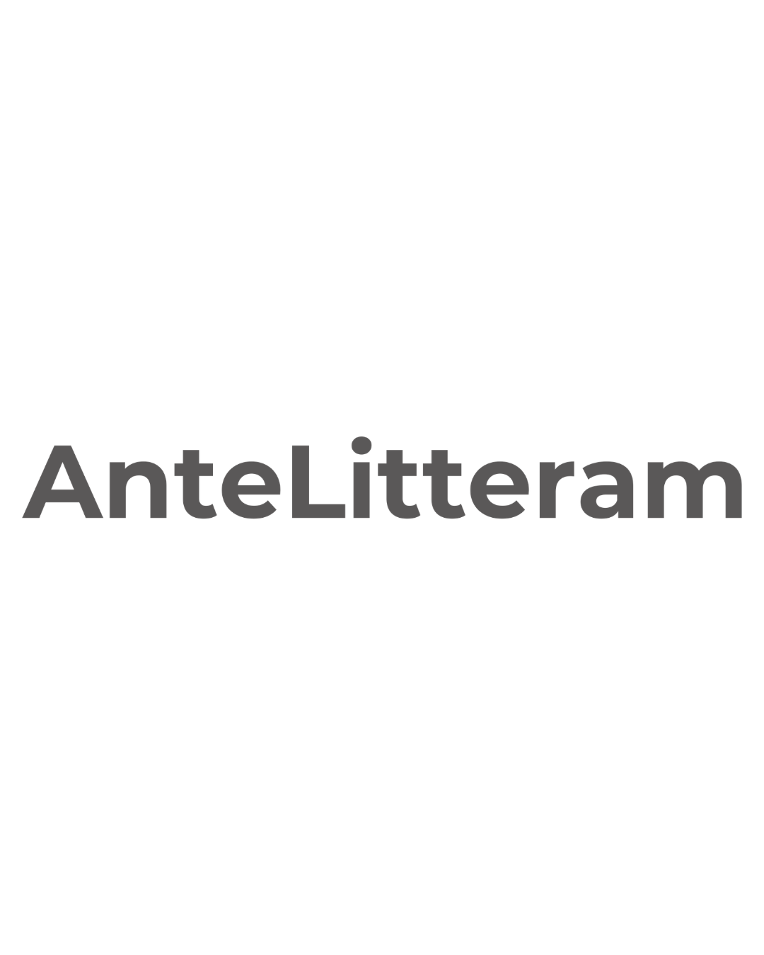 antelitteram