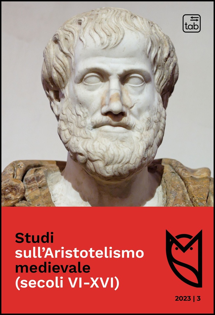 Studi sull’Aristotelismo medievale (secoli VI-XVI)