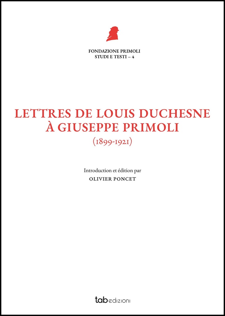 Lettres de Louis Duchesne à Giuseppe Primoli