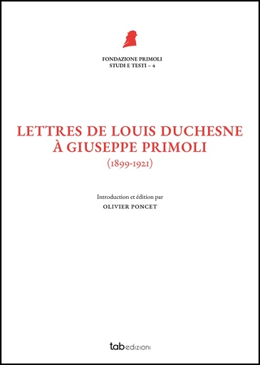 Lettres de Louis Duchesne à Giuseppe Primoli